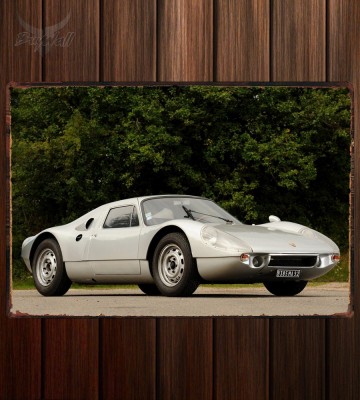 Металлическая табличка Porsche 904 Carrera GTS